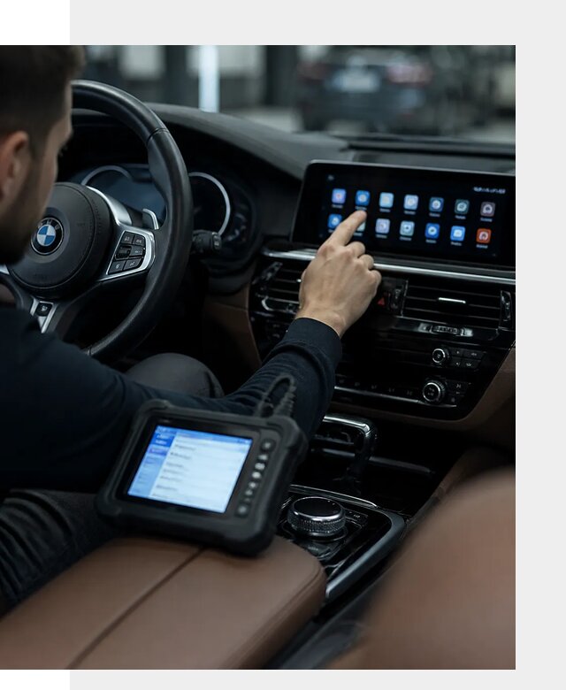 Установка приложений и мультимедиа сервисов BMW в Мирном