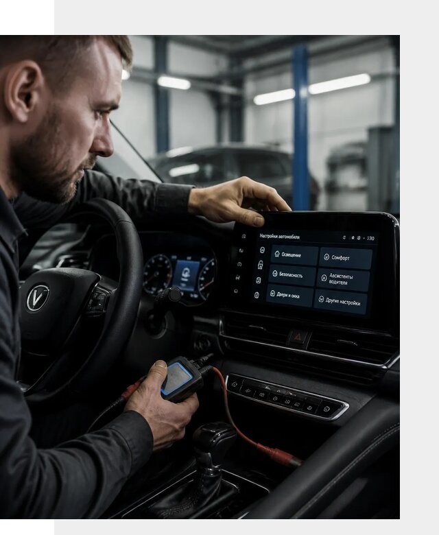Русификация Changan CS55 и мультимедиа под ключ в Мирном