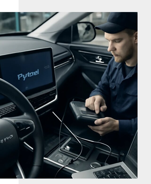 Русификация автомобилей Jetour с адаптацией меню в Мирном
