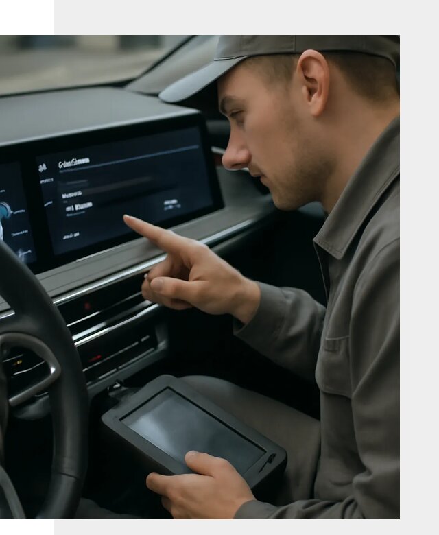 Русификация приборной панели автомобиля Voyah в Мирном