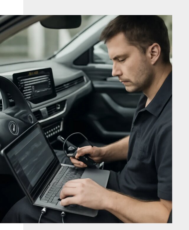 Настройка телематики автомобиля под ключ для авто в Мирном