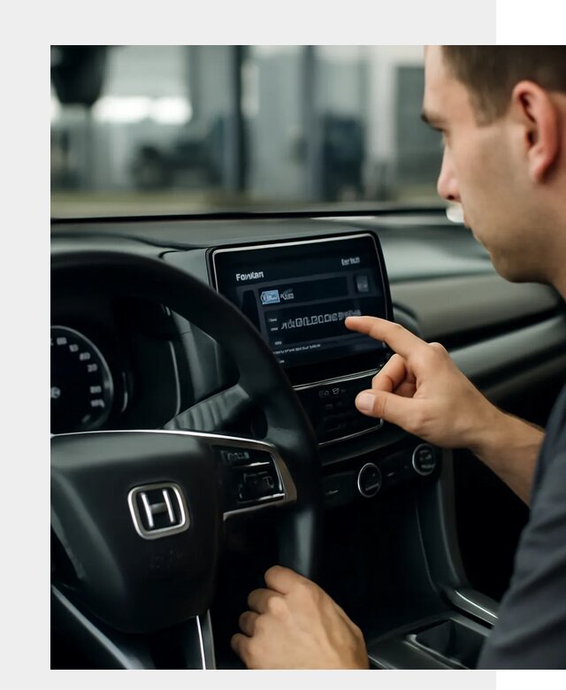 Русификация панели приборов Honda в Мирном по цене 5055 ФастМобиль-Мир