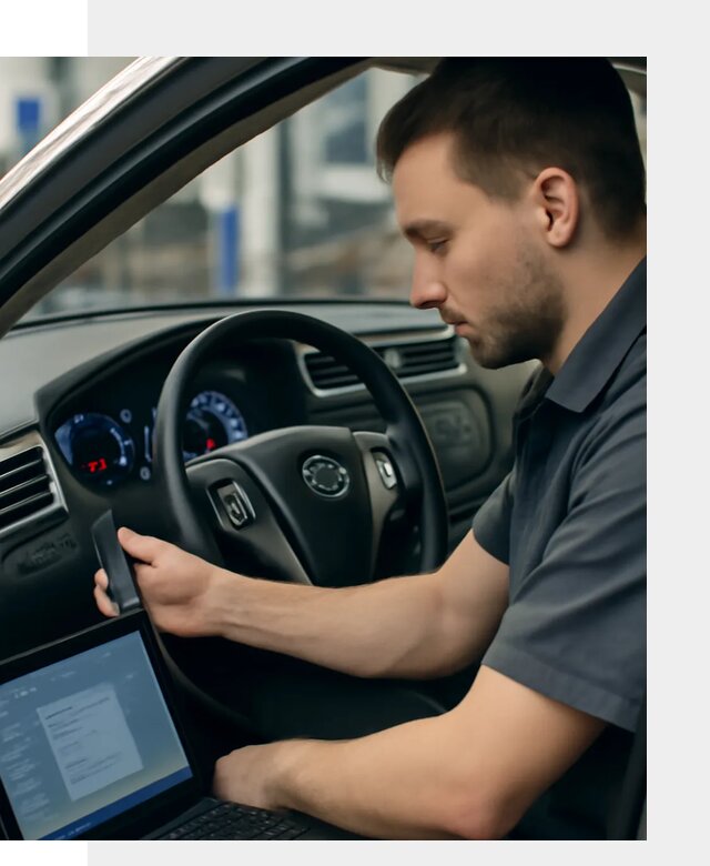 Русификация приборной панели Nissan для авто в Мирном
